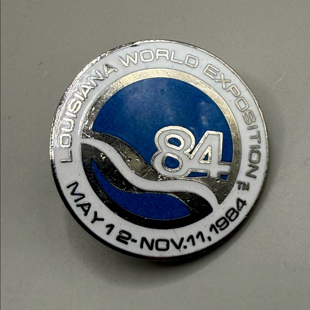Vintage Louisiana World Exposition 1984 May 12 - Nov 11 Enamel Pin